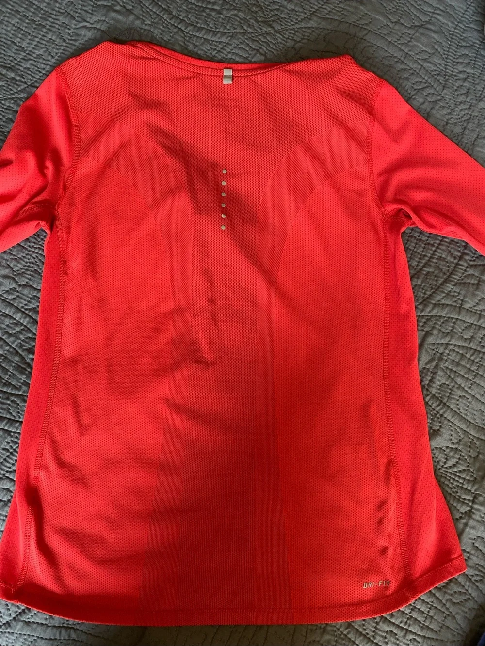 Nike Women's Long Sleeve Dri-FIT Top - Red
